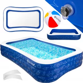    Piscină gonflabilă de grădină KESER Piscina de familie pentru copii și adulți