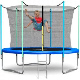  TRAMPOLINĂ DE SĂRIT 315cm 10ft NETĂ CERTIFICATĂ SIGURU