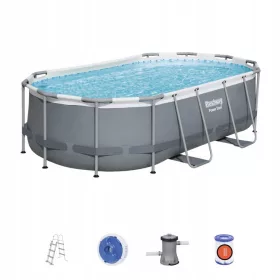  Piscina Frame 14FT 427x250x100 cm Power Steel