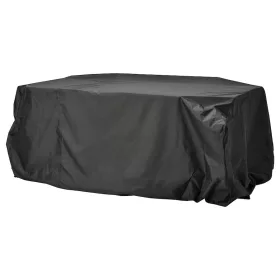   Husă de Protecție TOSTERÖ pentru Canapea de Grădină, Negru, 220x220 cm