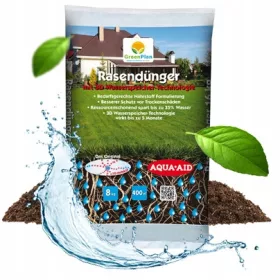    GREENPLAN Save Water Îngrășământ pentru gazon cu acțiune prelungită 8 kg