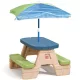  Step2 Masă de picnic pentru copii cu umbrelă