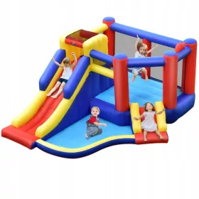  Castel gonflabil cu tobogan 383 x 313 x 182 cm