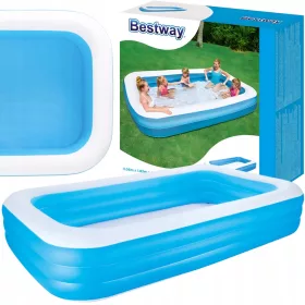   PISCINA DE GRADINA GONFLABALA GRADINA RECTANGULARA DE FAMILIE MARE BESTWAY 305x183cm