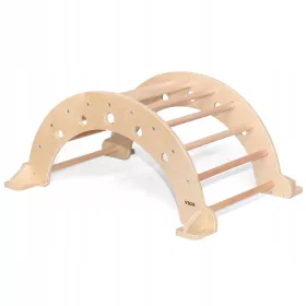  VIGA Rocker Lemn Natural Montessori