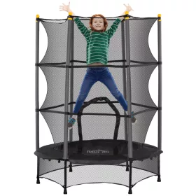  Trambulina copii Ø140 cm, neagra, 3-10 ani