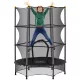  Trambulina copii Ø140 cm, neagra, 3-10 ani