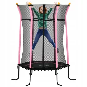  Trambulina copii Ø163,5 cm, roz, 3-10 ani