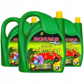    Îngrășământ organic universal Agrecol Biohumus 5l Set 3 buc