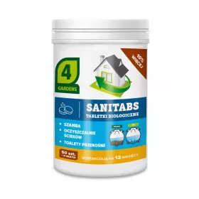    TARGET Sanitabs Comprimate biologice preparare fosa septica 55buc