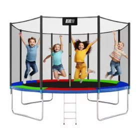    TRAMPOLINA DE GRADINA PENTRU COPII CHASE 12FT MULTICOLOR 366 CM