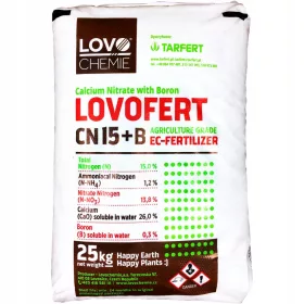    NITRAT DE CALCI GRANULAT CEH CU FERTILIZANT DE BUR 25KG LOVOFERT