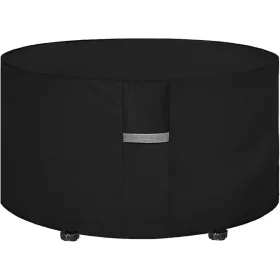   Husă pentru Mobilier de Grădină Dokon, Circulară, Rezistentă la Intemperii, Oxford 600D, Ø 300x90cm