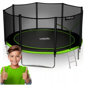  TRAMPOLIN DE GRADINA 374cm 12ft NEOSPORT model 2025