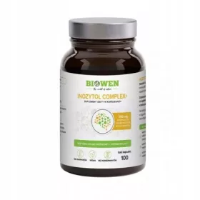   Complex de Inozitol HempKing+ cu Vitamina B6 - Supliment Alimentar Vegan, 100 capsule