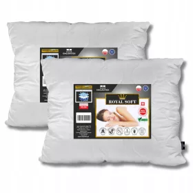   Pernă Antialergică Reglabilă cu Fermoar, 70x80 cm, Set de 2 Bucăți