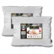 Pernă Antialergică Reglabilă cu Fermoar, 70x80 cm, Set de 2 Bucăți