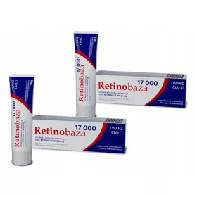   Crema Retinobaza 17000 cu Vitamina A - Set 2x30ml pentru Față și Corp