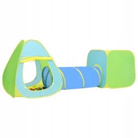    vidaXL Cort de joacă pentru copii cu 350 de bile multicolor