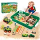  Mini cutie cu nisip cu capac distractiv animale fermier 3+ set de nisip