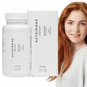   Supliment Nutridome Selen pentru Sănătatea Părului, Pielii și Unghiilor - 60 Capsule