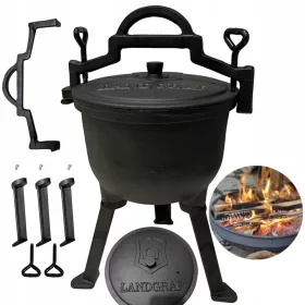  Cazan de vanatoare din fonta Landgraf 8L