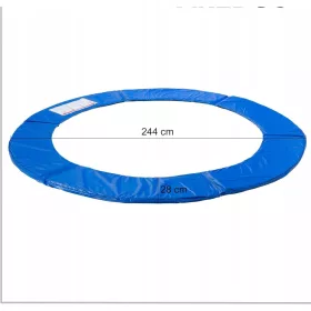  Protectie marginea trambulinei AREBOS 244 cm din PVC/PE