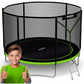    TRAMPOLINA DE GRADINA pentru copii 252cm 8ft NEOSPORT model 2025
