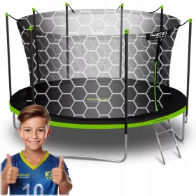    Trambulina de gradina cu plasa interioara 435cm 14ft model Neosport
