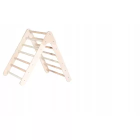    Scara din lemn Pikler Triunghi pentru escalada Montessori Lumea Copilului 01000
