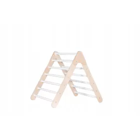    Scara din lemn Pikler Triunghi pentru escalada Montessori Toddler World 31000