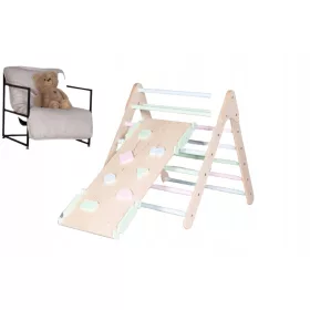    Toddler World 11001 Set Triunghi Pickler și Tobogan pentru cățărare