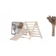  Toddler World 01001 Set Triunghi Pickler și Tobogan pentru cățărare