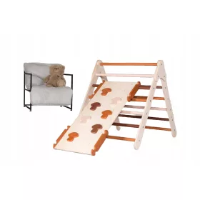    Toddler World 21001 Set Triunghi Pickler și Tobogan pentru cățărare