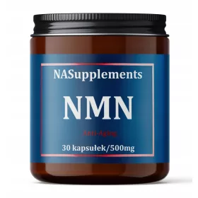 Supliment NMN 500 mg 30 capsule - 99% Pureza | NASupplements