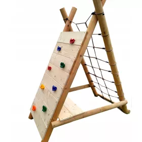    Loc de joaca din lemn pentru gradina Producator HAPPY IMPREGNATED WALL!