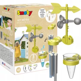    Kit meteo SMOBY pentru adăposturi de grădină pluviometru clopote de vânt
