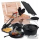  Set cuptor olandez Set complet pentru gratar pentru gatit