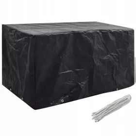   Husă de Protecție pentru Mobilier de Grădină cu 8 Găuri de Fixare, 180 x 70 x 90 cm