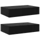 Huse de Protecție pentru Mobilier de Grădină, Set de 2, Negre, 325x205x90 cm