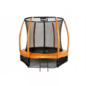    Trambulina De Gradina 252cm/8ft Orange Maxy Comfort Plus Cu Interior
