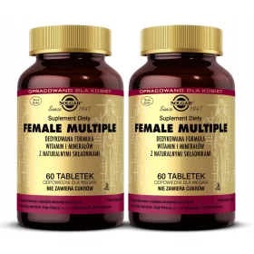   Complex de Vitamine și Minerale Solgar Female Multiple pentru Femei, 60 Tablete
