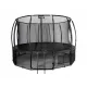  Trambulina de gradina 487cm/16FT Maxy Comfort Plus Neagra Cu plasa interioara