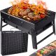  GRILL TRAVEL TURISTIC VALIZĂ PORTATĂ PORTATĂ CARBUNE CAMPING