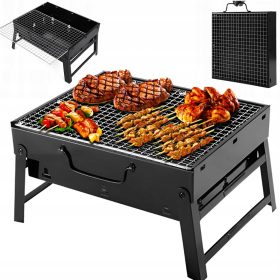  GRIL DE GRADINA PORTATIV GRIL MIC DE CARBUNE