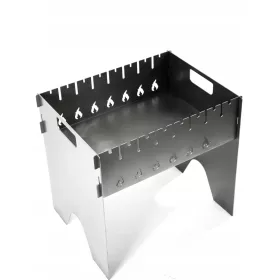    Gratar Mangal Pentru 8 Frigarui Carbune Metal 2,5 mm Multifunctional Compact