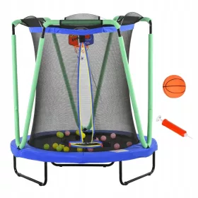  TRAMPOLINA PENTRU COPII CU COS SI MINGI DE JOC