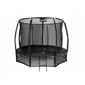    Trambulina Jumpi Garden 312cm/10FT Maxy Comfort Plus Negru Cu Interior
