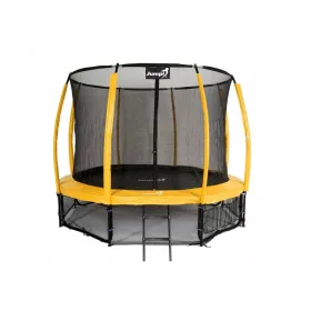    Trambulina Jumpi Garden 374cm/12FT Maxy Comfort Plus Galben cu S interior