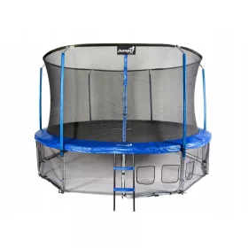    Trambulina Jumpi Garden 435cm/14FT Maxy Comfort Blue Cu Interior Si